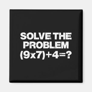 Aimant Résoudre Le Problème Math 67 Mème 6 7 Costume Enfa