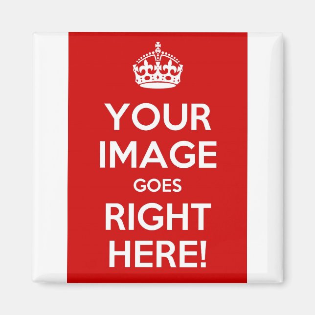 Aimant Restez calme (Devant)