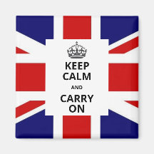 Restez calme et continuez sur Magnet. Union Jack b