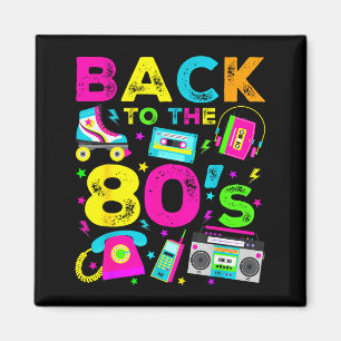 Aimant Retour aux années 80 Style Vintage Eighties Rétro 
