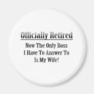 Aimant Retraité officiellement