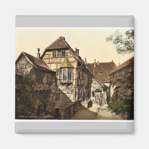 Aimant Retranchez-vous la cour, Wartburg, Thuringe,
