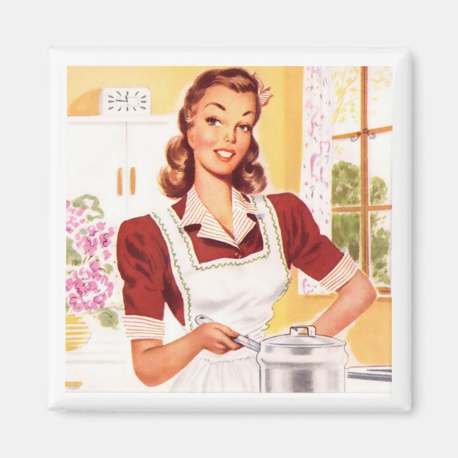 Aimant Retro 1950 Cook (Devant)