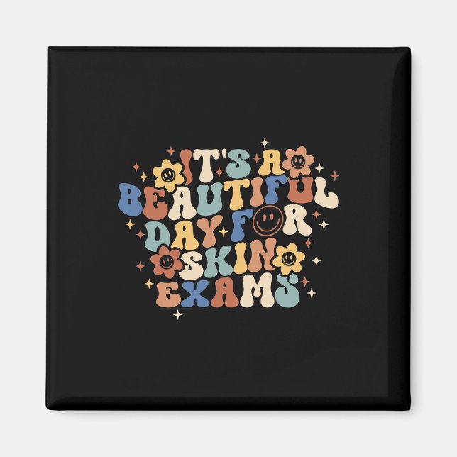 Aimant Rétro C'est une belle journée pour les examens de  (Devant)