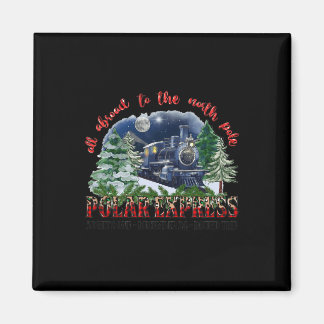 Aimant Retro Croire Train Pôle Nord Express Polaire Tout
