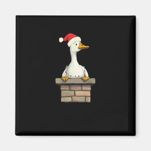 Aimant Retro Est Trop Silencieux Noël Drôle Père Noël Sil