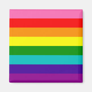 Aimant Retro Rainbow 8 Pride