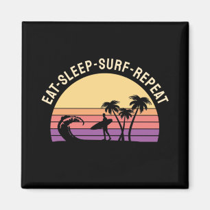 Aimant Retro Surfing