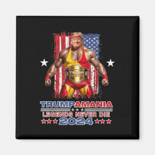 Aimant Retro Trump Funny Lutte Mème Trumpamania 2024