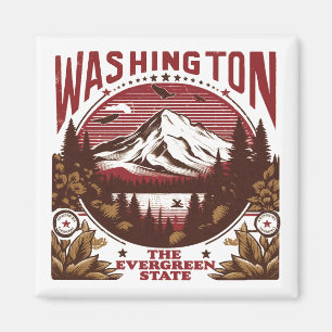 Aimant Retro Washington