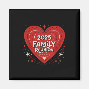 Aimant Réunion de famille 2025 Amusante Famille Faire des