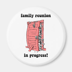Aimant Réunion de famille amusante