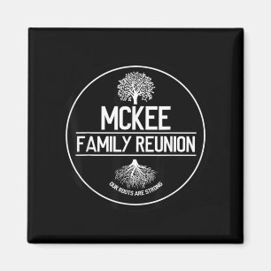Aimant Réunion de famille Mckee Nos racines sont un arbre