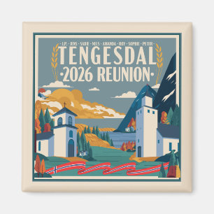 Aimant Réunion de famille Tengesdal 2026