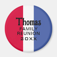 Réunion de nom de famille personnalisé