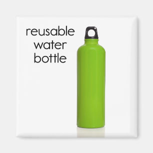 Aimant Réutilisable Réfrigérateur de bouteille d'eau magn