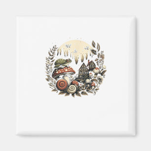 Aimant Rêve De Champignon Goblincore Et Cottagecore Esthé