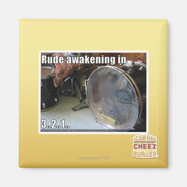 Aimant Réveil brutal (Devant)