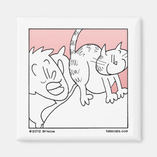 Aimant Réveil grossier de chat