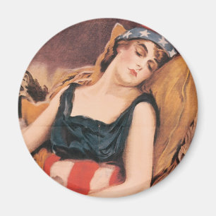 Aimant Réveillez-vous l'Amérique