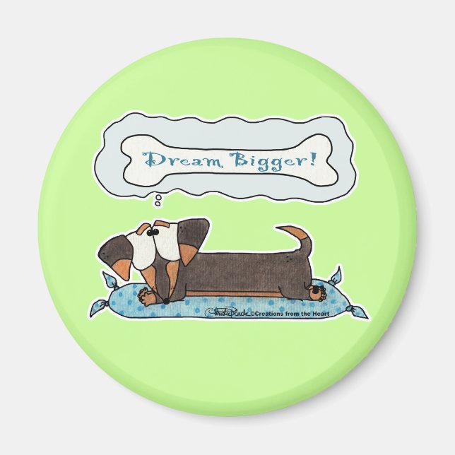 Aimant Rêver plus grand (Devant)