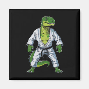 Aimant Rex Dinosaure Arts Martiaux Artiste Martial Jiu-ji