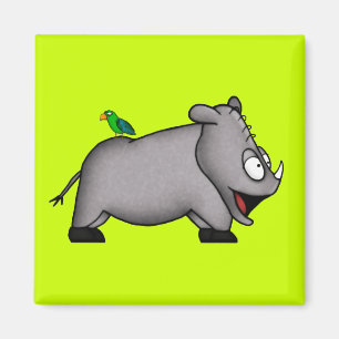 Aimant Rhinocéros de bébé