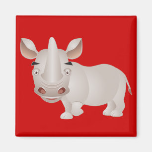 Aimant Rhinocéros de bébé