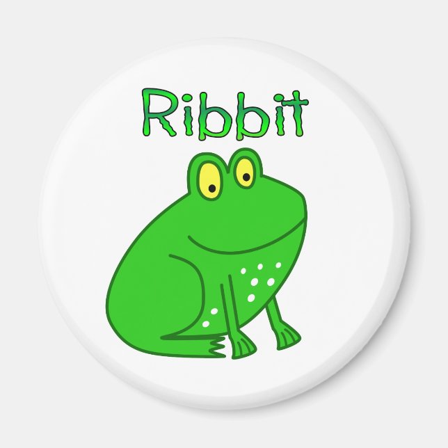 Aimant Ribbit de grenouille (Devant)