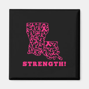 Aimant Ribbon rose Louisiana La Cancer du Sein Lutte cont