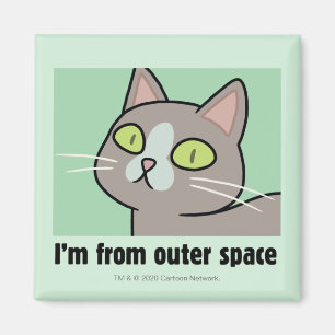 Aimant RICK ET MORTY™  Je viens de l'espace extra-atmos