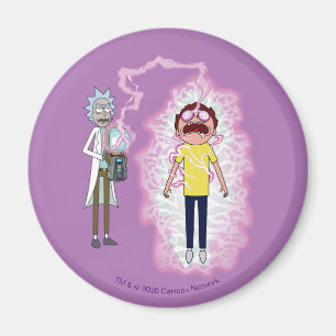 Aimant RICK ET MORTY™ Vous Vivez Avec Les Conséquence