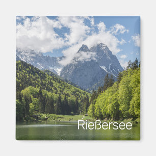Aimant Riessersee Alpes Garmisch Partenkirchen Bavière