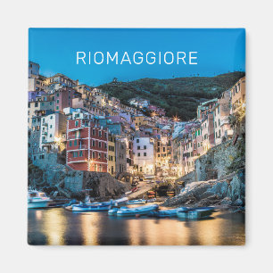 Aimant Riomaggiore Cinque Terre La Spezia Italie Panorama