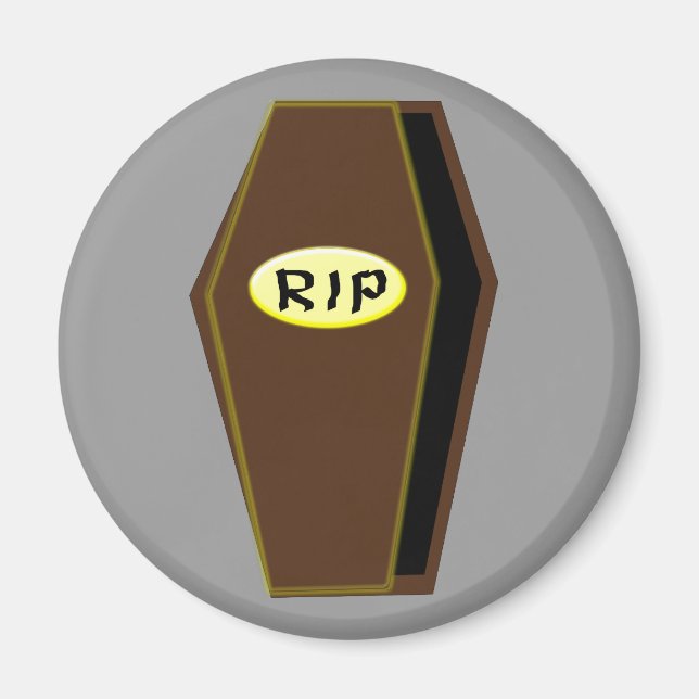 Aimant RIP café de l'aimant de Doom (Devant)