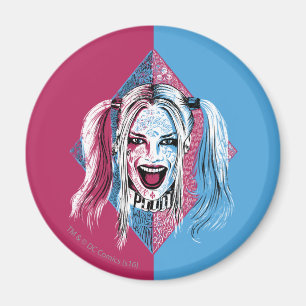 Aimant Rire du peloton   Harley de suicide