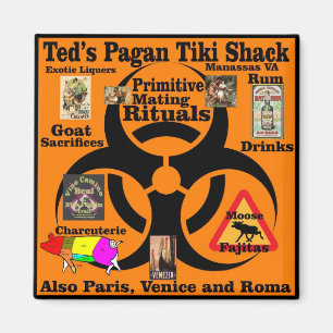 Aimant Rituels de reproduction primitifs du Ted's Pagan T