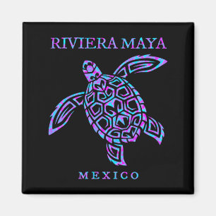 Aimant Riviera Maya Mexique Tortue de Mer Garçons Filles