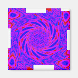 Aimant RMDESIGN Mandala-colorrose-bleu-LOVE-kaléidoscope