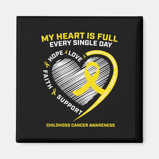 Aimant RN Oncologiste pédiatrique Sensibilisation au canc (Devant)