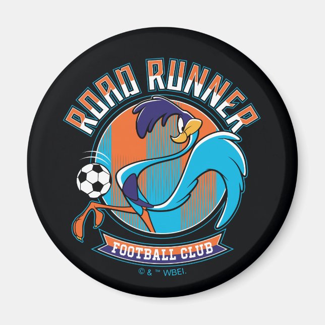 Aimant ROAD RUNNER™ Football Club Badge (Devant)