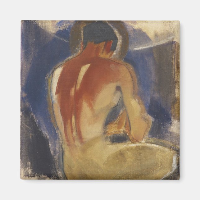 Aimant Robber à la porte du Paradis, Helene Schjerfbeck (Devant)