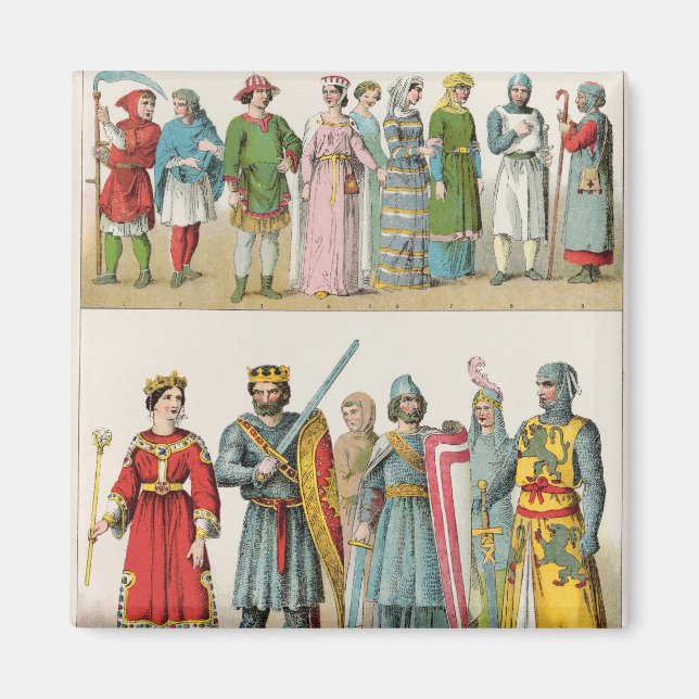 Aimant Robe française (Devant)