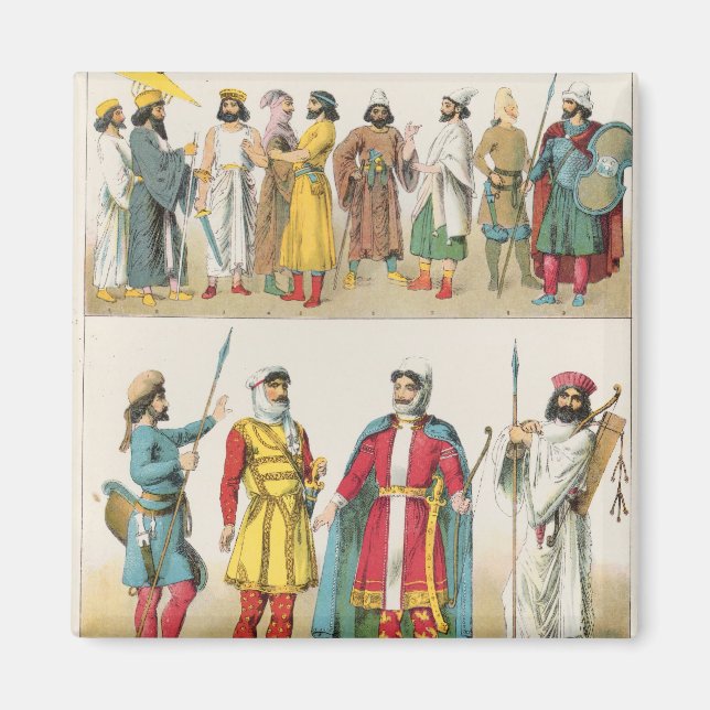 Aimant Robe perse, de 'Trachten der Voelker', 1864 (Devant)