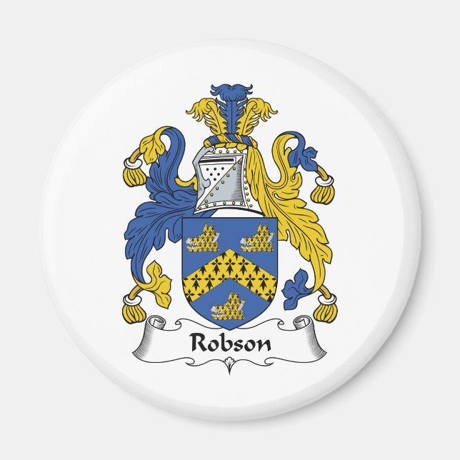 Aimant Robson Family Crest (Devant)