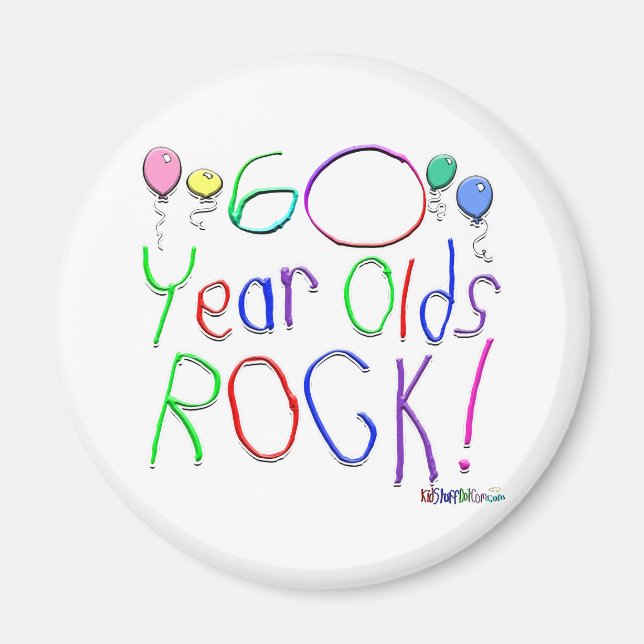 Aimant Rocher à 60 ans ! (Devant)