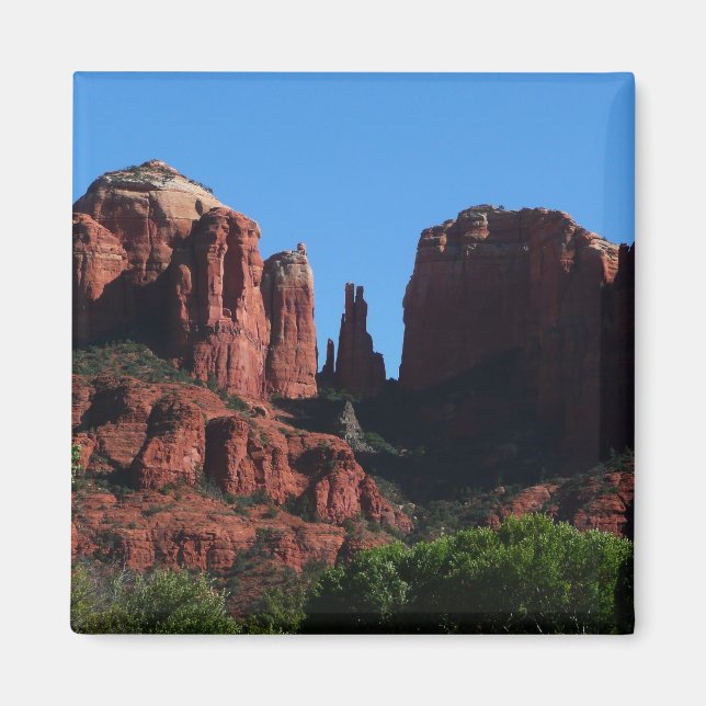 Aimant Rocher de la Cathédrale à Sedona Arizona Monument (Devant)