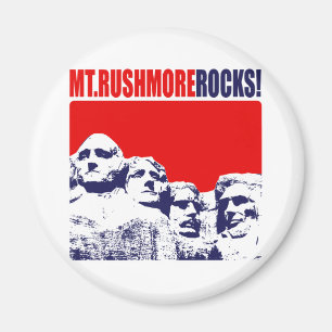 Aimant Roches du mont Rushmore !