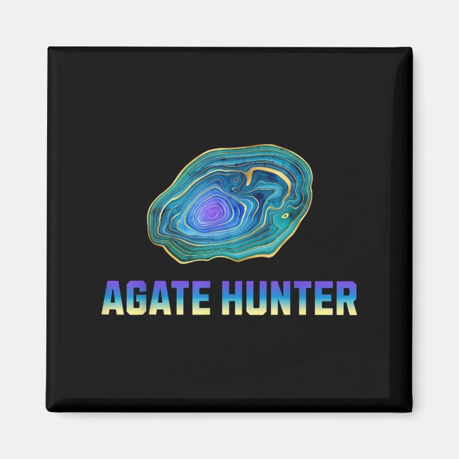 Aimant Rock Hunting Rock Collector Agate Geology Agate Hu (Devant)