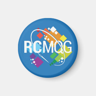 Aimant Rocket City Guilde de courtepointe moderne Logo Pe